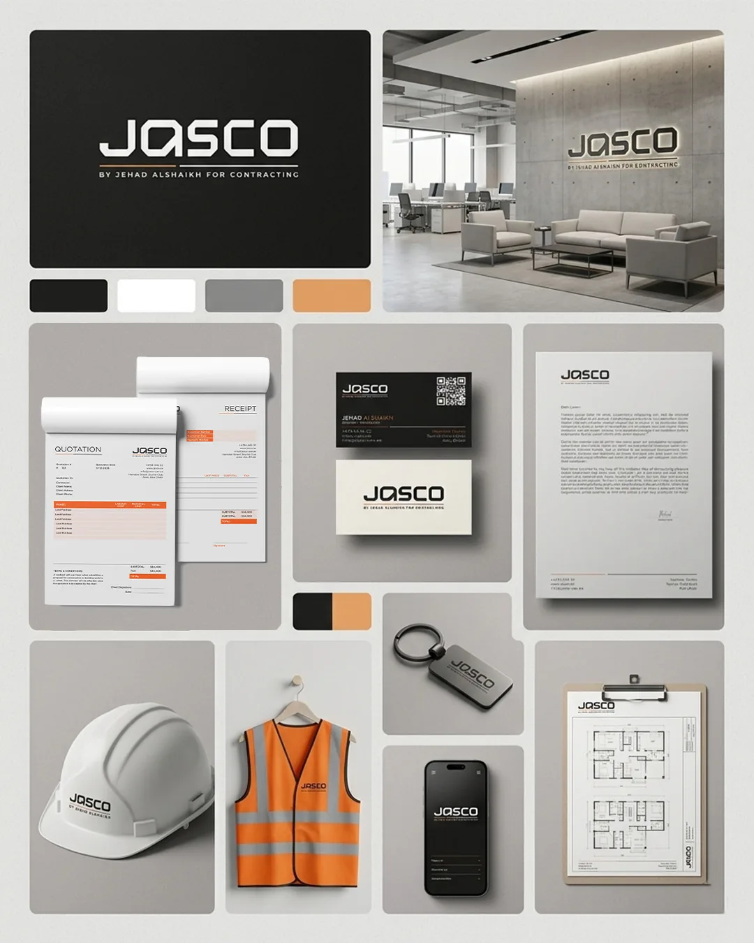 Digital marketing creative artboard