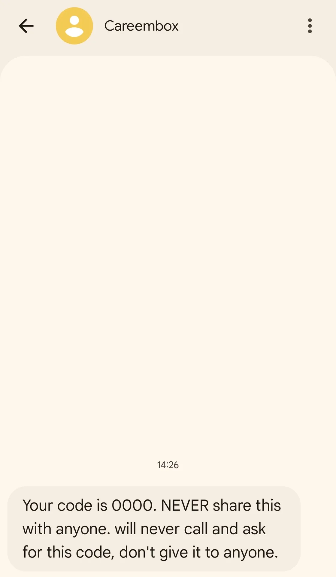 SMS Notification automation sample 2